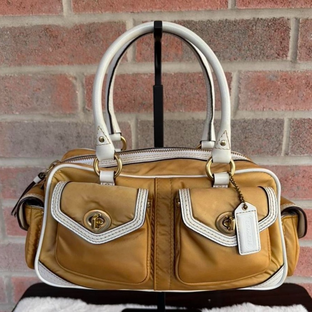 Coach Mini Gallery Satchel from the early 2000s (Y2K era). Limited edition.